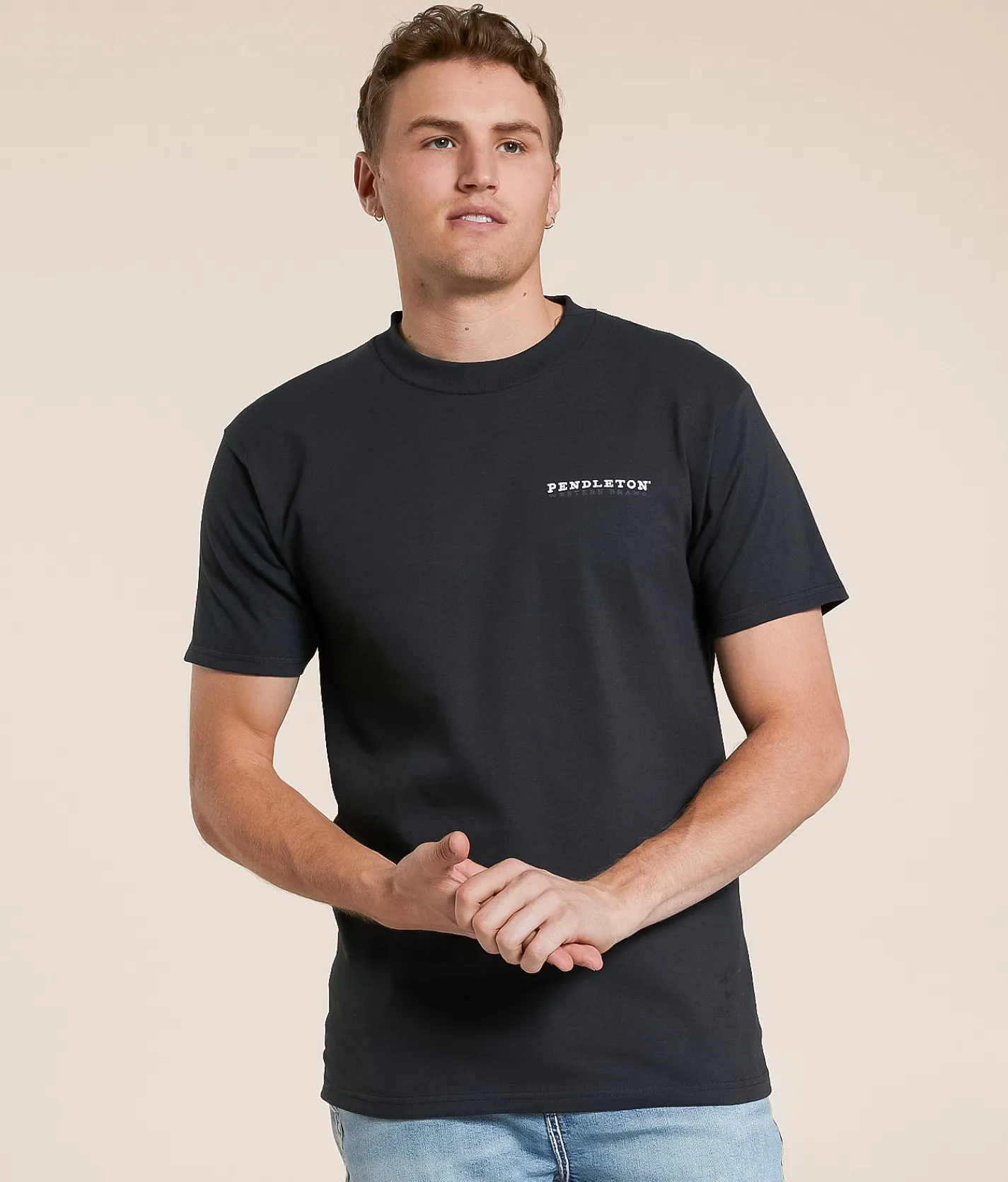 Pendleton Echo Canyon T-Shirt Vintage Black Discount