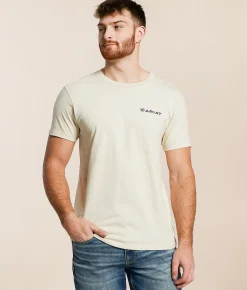 Ariat Echo Valley T-Shirt Natural Outlet