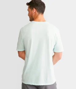 Graphic T-Shirts | Hurley Eclipse T-Shirt Teal Tinted Heather