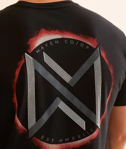 Graphic T-Shirts | Maven Co-op Eclipse T-Shirt Black
