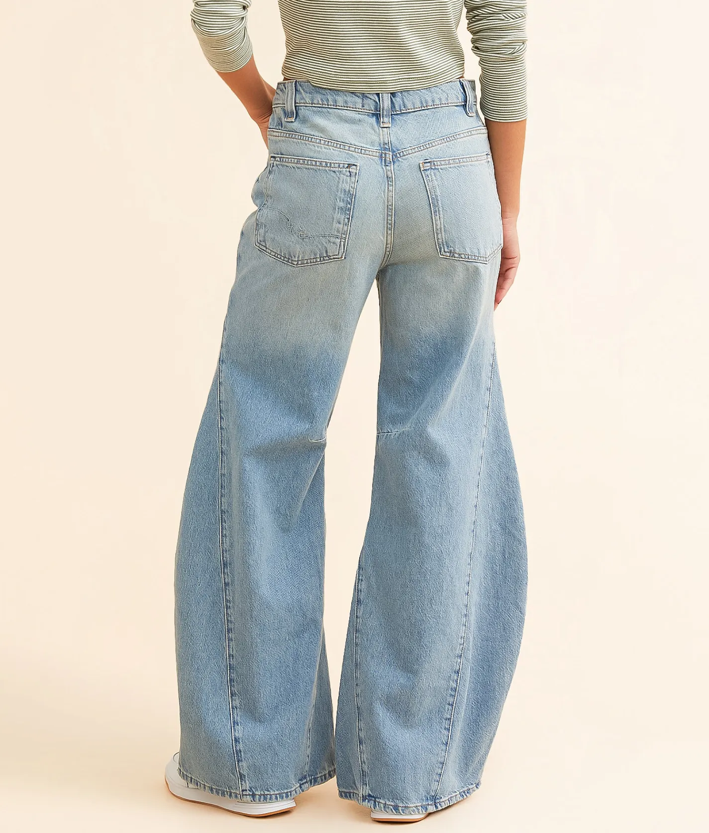 Free People Eden High Slouchy Wide Leg Jean Fast Forward Online
