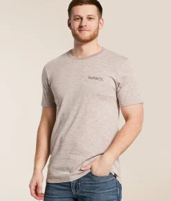 Graphic T-Shirts|Activewear | Hurley Edges T-Shirt Roan Rouge