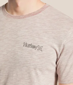 Graphic T-Shirts|Activewear | Hurley Edges T-Shirt Roan Rouge