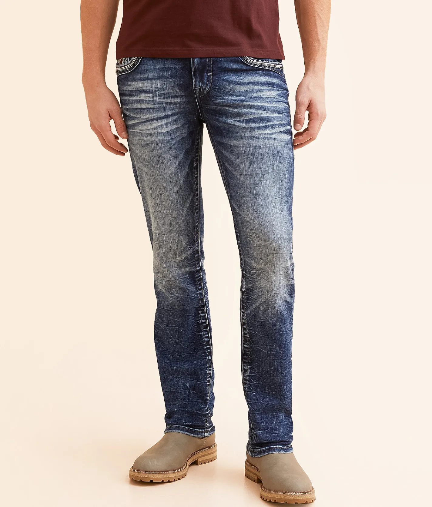 Rock Revival Eithan Slim Straight Stretch Jean Eithan SJ208 Hot