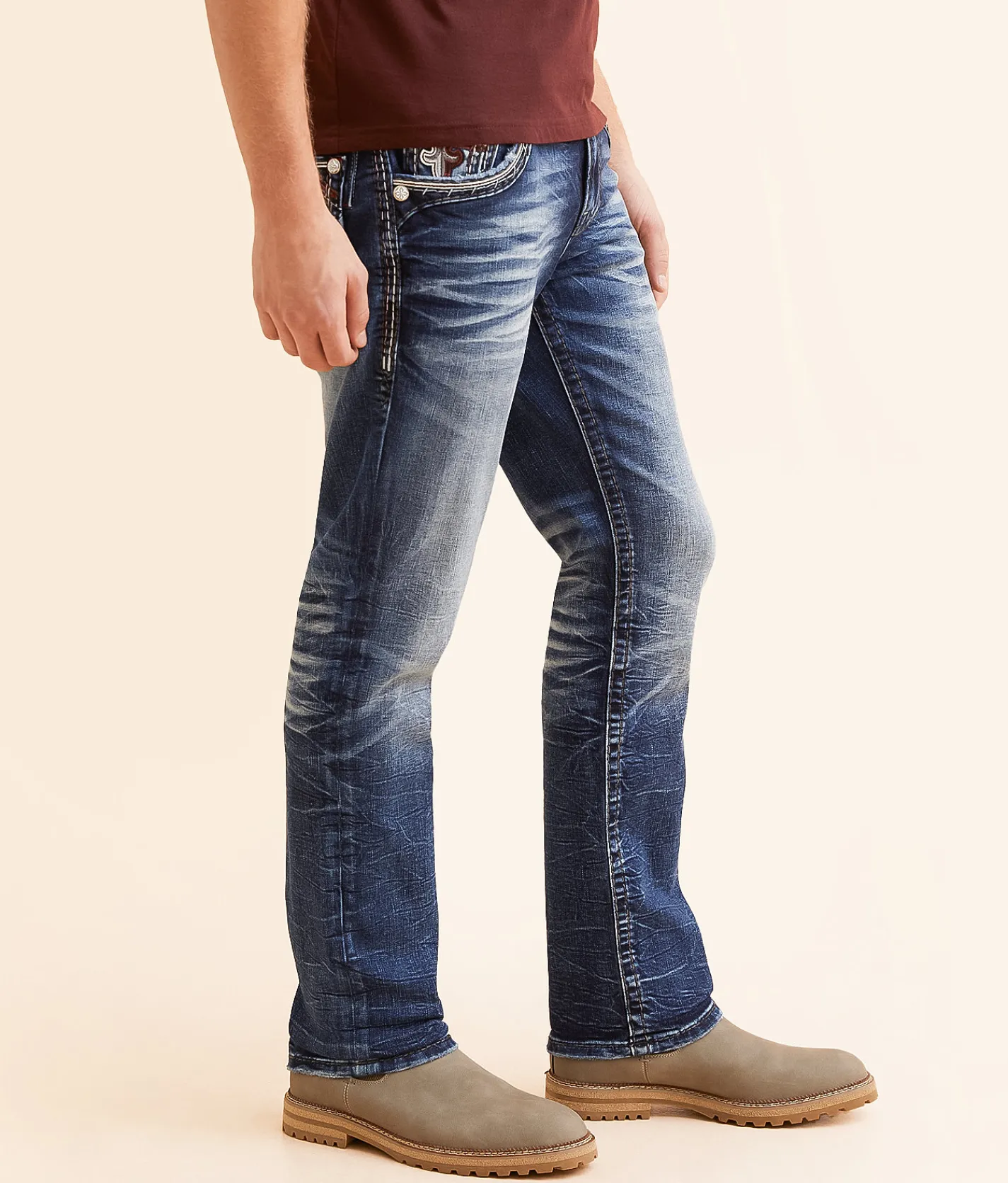 Rock Revival Eithan Slim Straight Stretch Jean Eithan SJ208 Hot