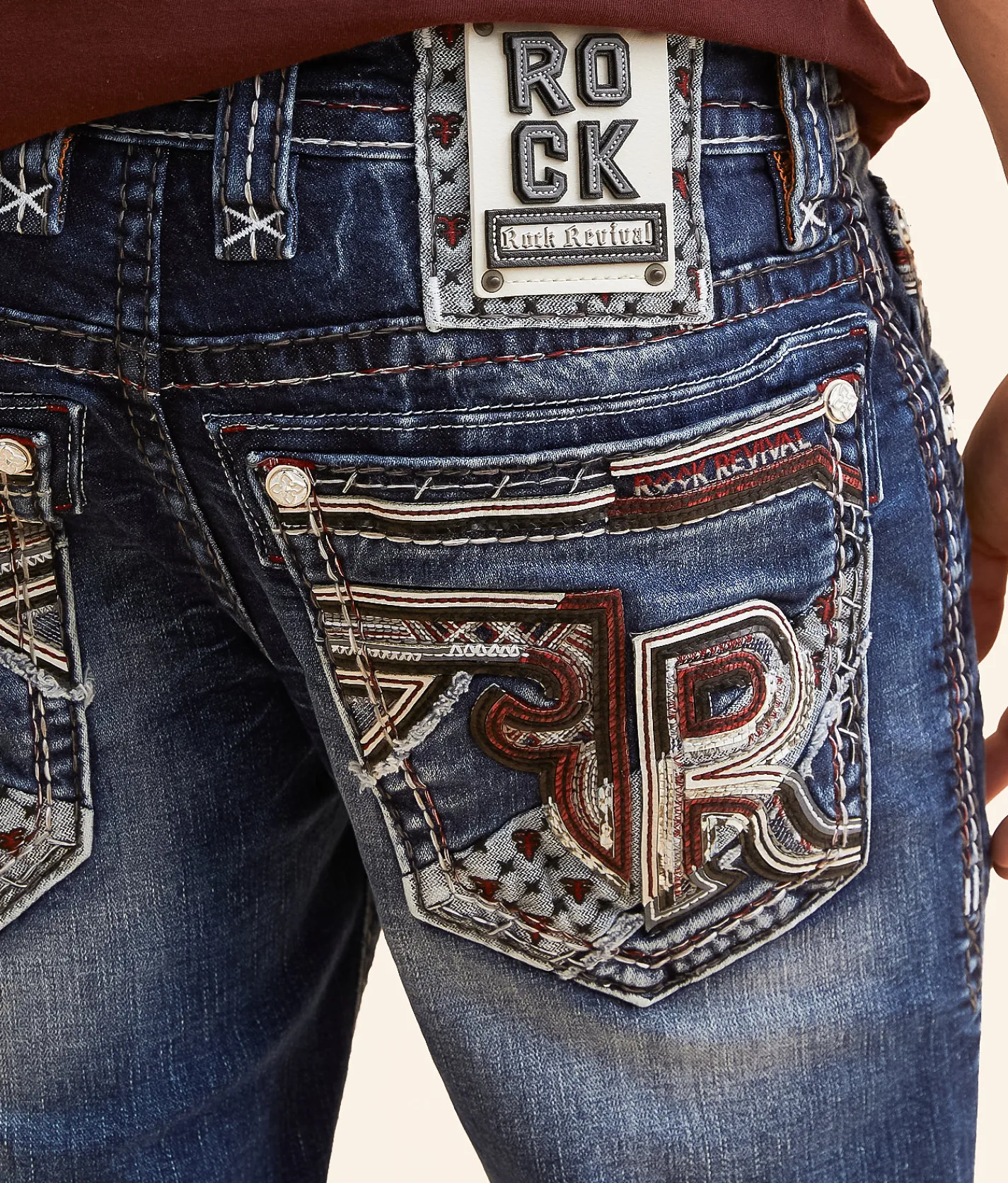 Rock Revival Eithan Slim Straight Stretch Jean Eithan SJ208 Hot