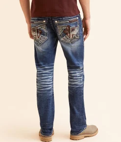 Rock Revival Eithan Slim Straight Stretch Jean Eithan SJ208 Hot