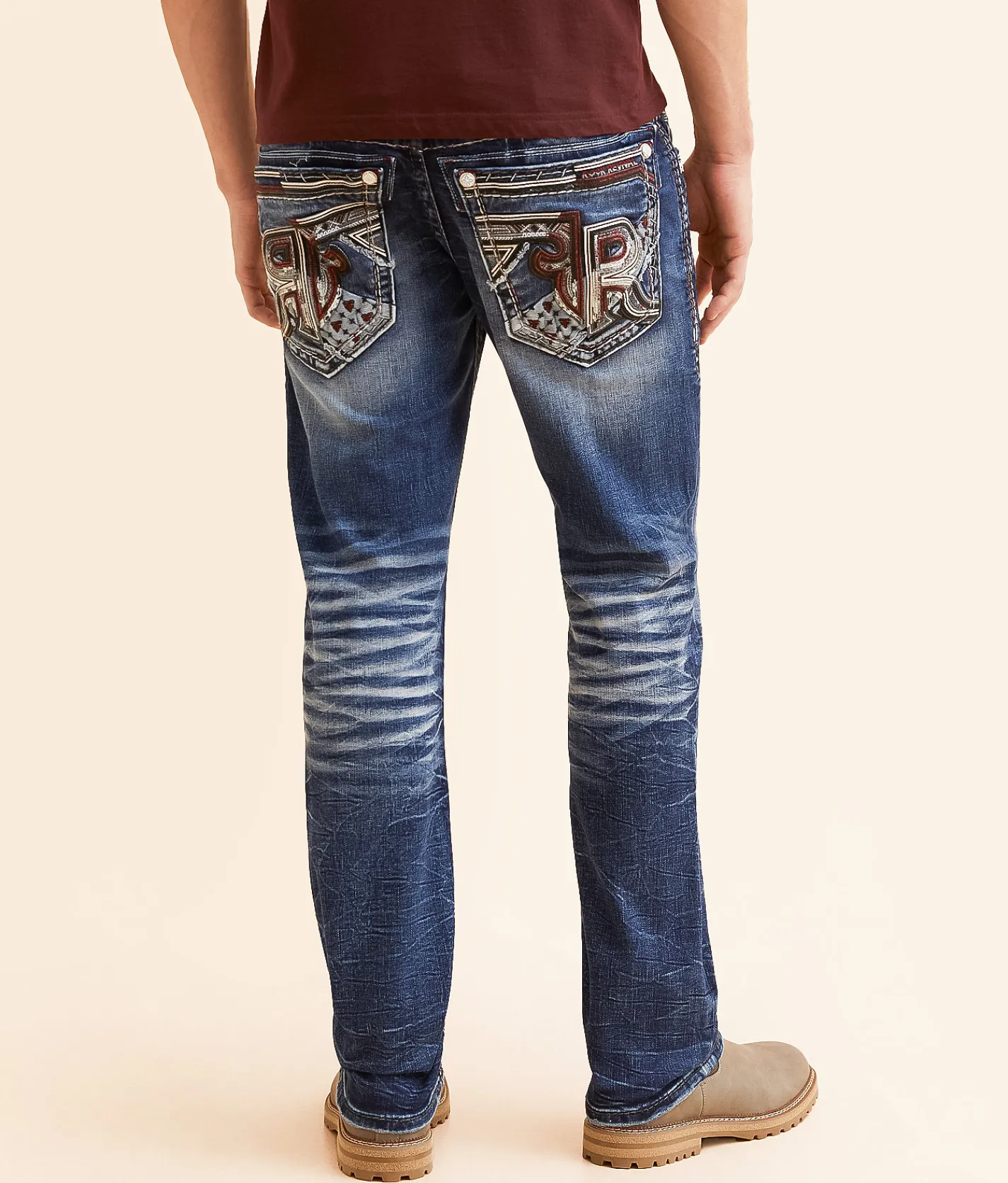 Rock Revival Eithan Slim Straight Stretch Jean Eithan SJ208 Hot