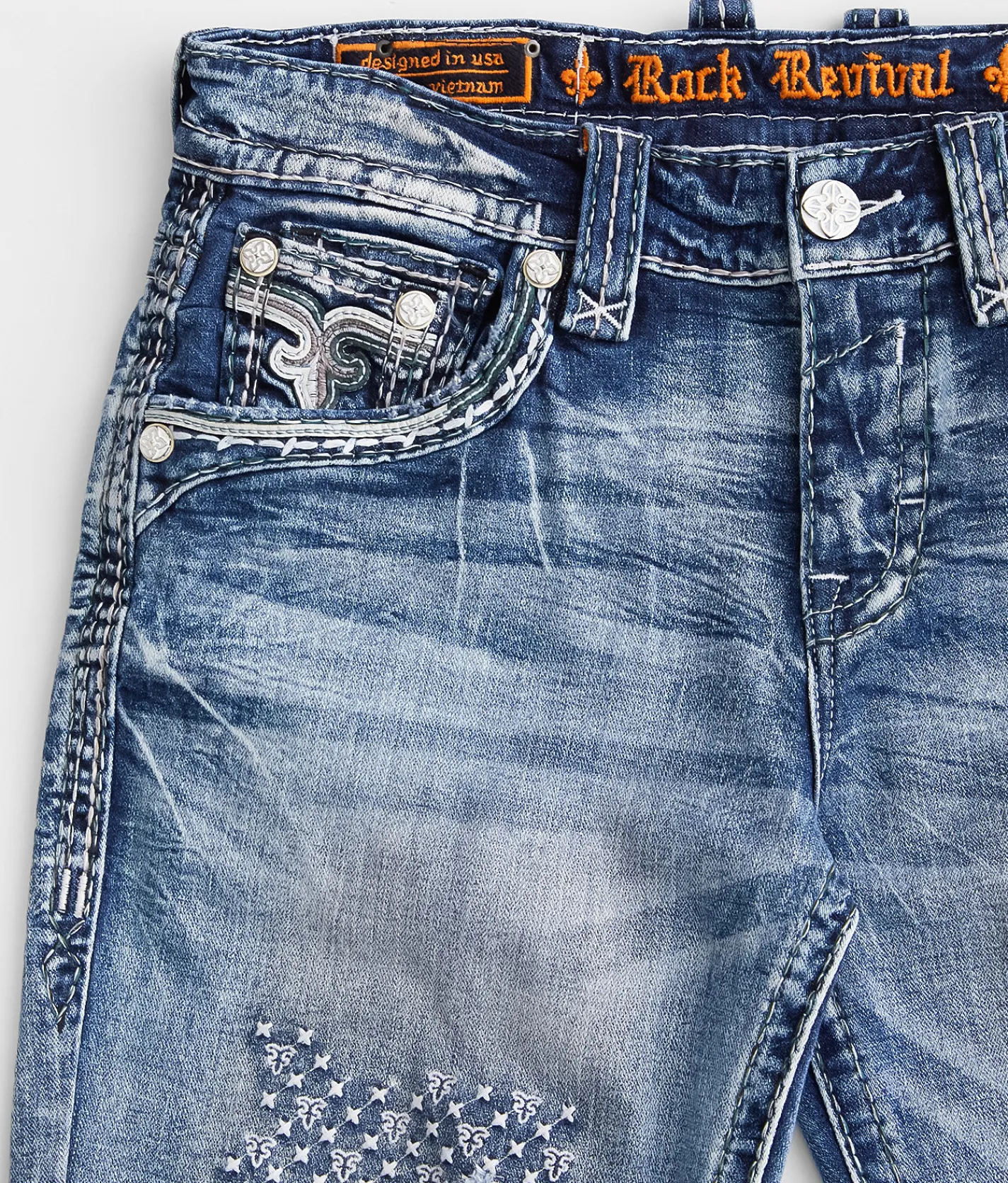 Rock Revival Eithan Straight Stretch Jean Eithan J207 Discount