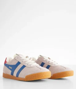 Gola® Elan Leather Sneaker Mocha White Clearance