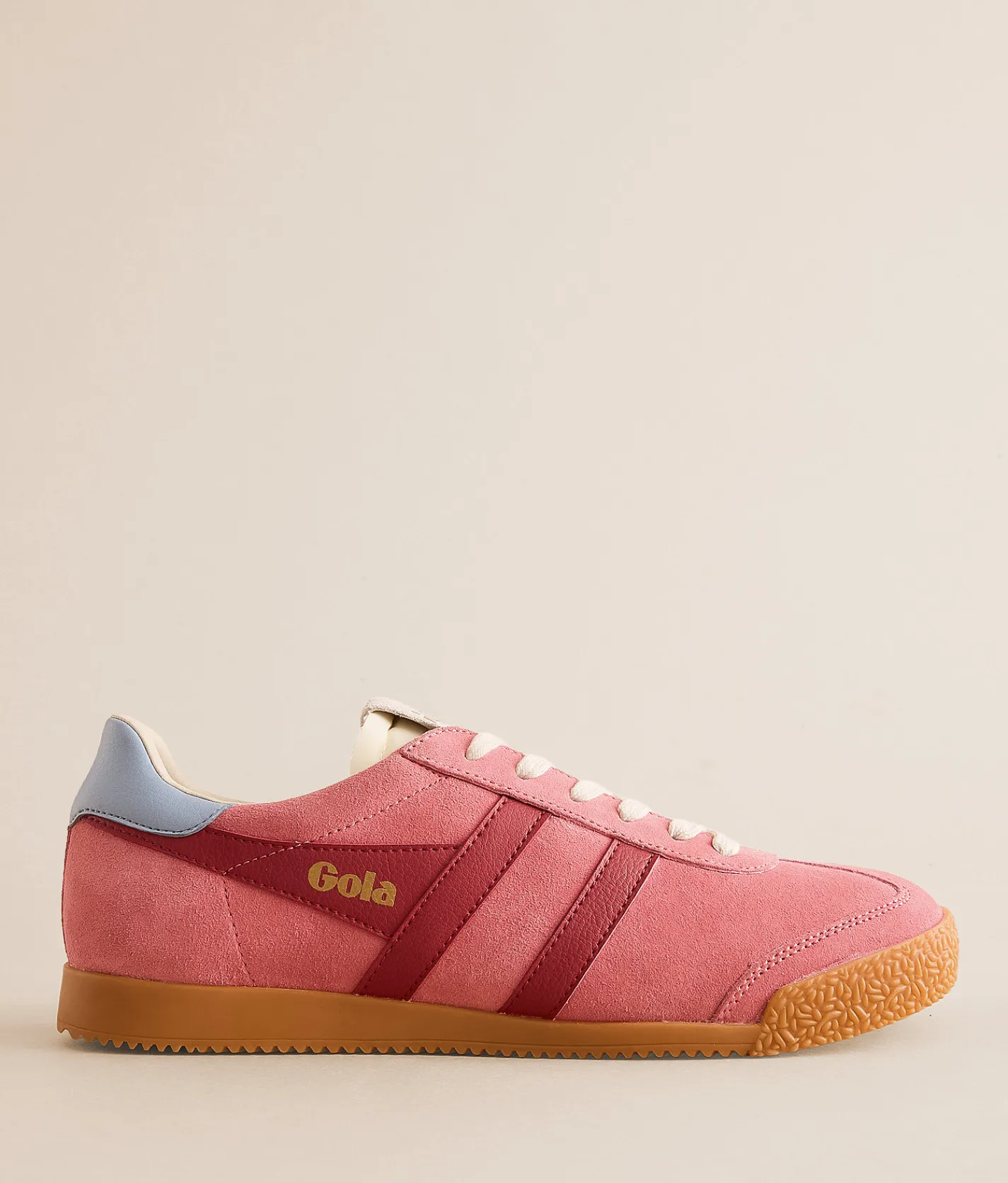 Gola® Elan Leather Sneaker Bubblegum Lollipop Air New