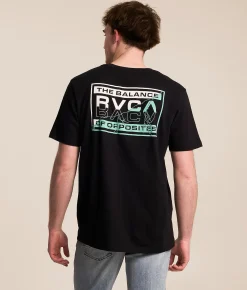 Tops | RVCA Electric Break T-Shirt Black