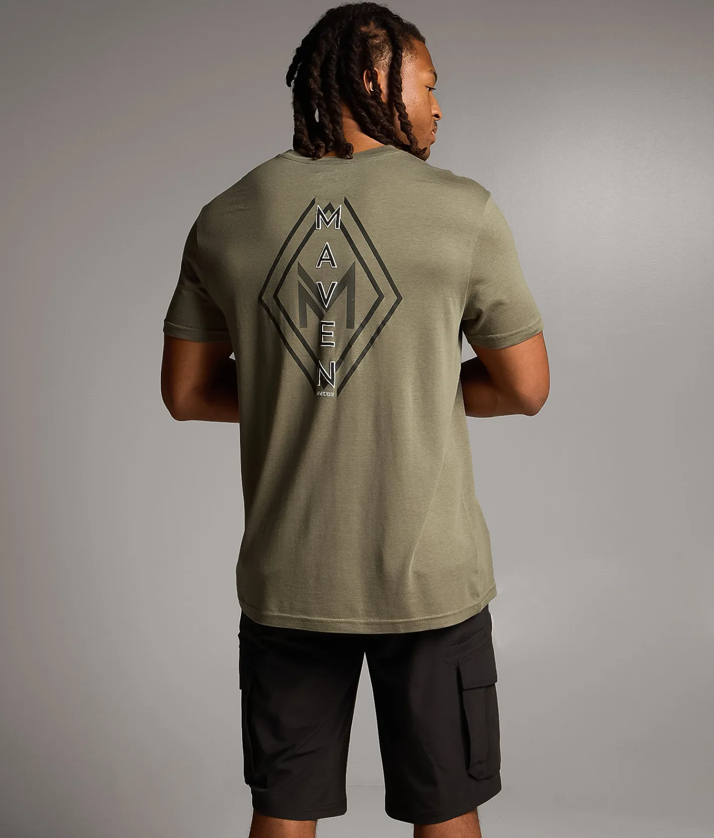 Tops|Graphic T-Shirts | Maven Co-op Elemental Crest Performance T-Shirt Soft Green