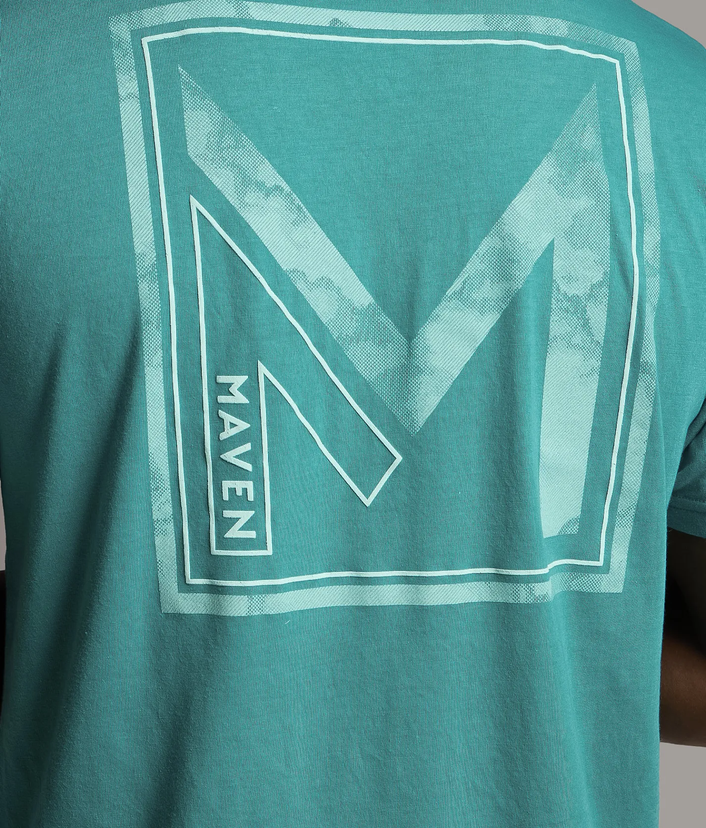 Maven Co-op Elevated M T-Shirt Green Blue Slate Online