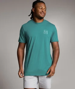 Maven Co-op Elevated M T-Shirt Green Blue Slate Online