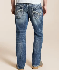 Sale Jeans|Bottoms | Buckle Black Eleven Straight Stretch Jean Maple