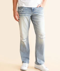 Buckle Black Eleven Straight Stretch Jean Azul Discount