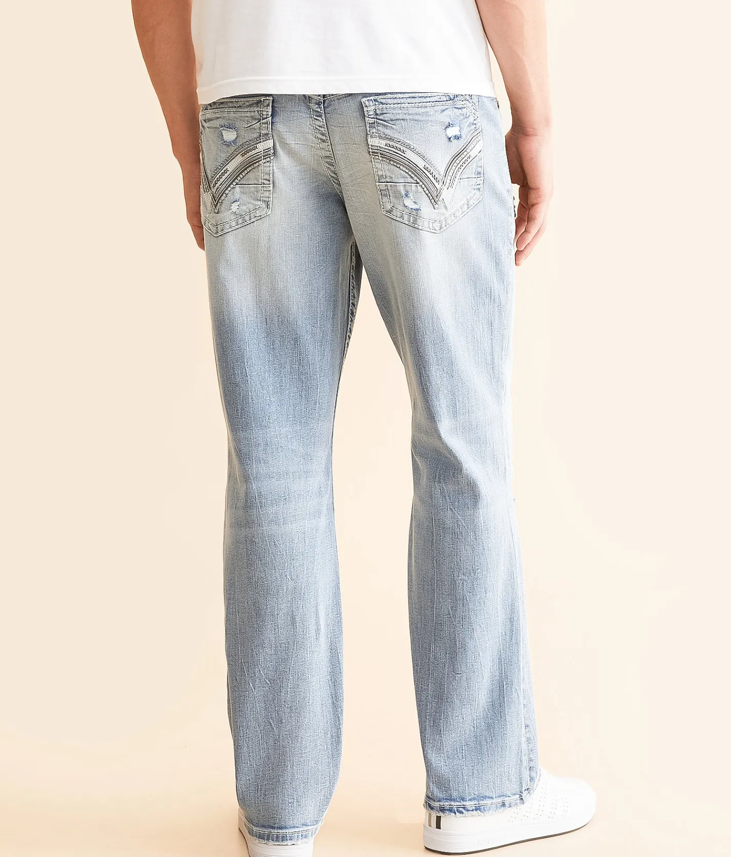 Buckle Black Eleven Straight Stretch Jean Azul Discount