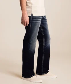 New Jeans|Bottoms | Buckle Black Eleven Straight Stretch Jean Altar