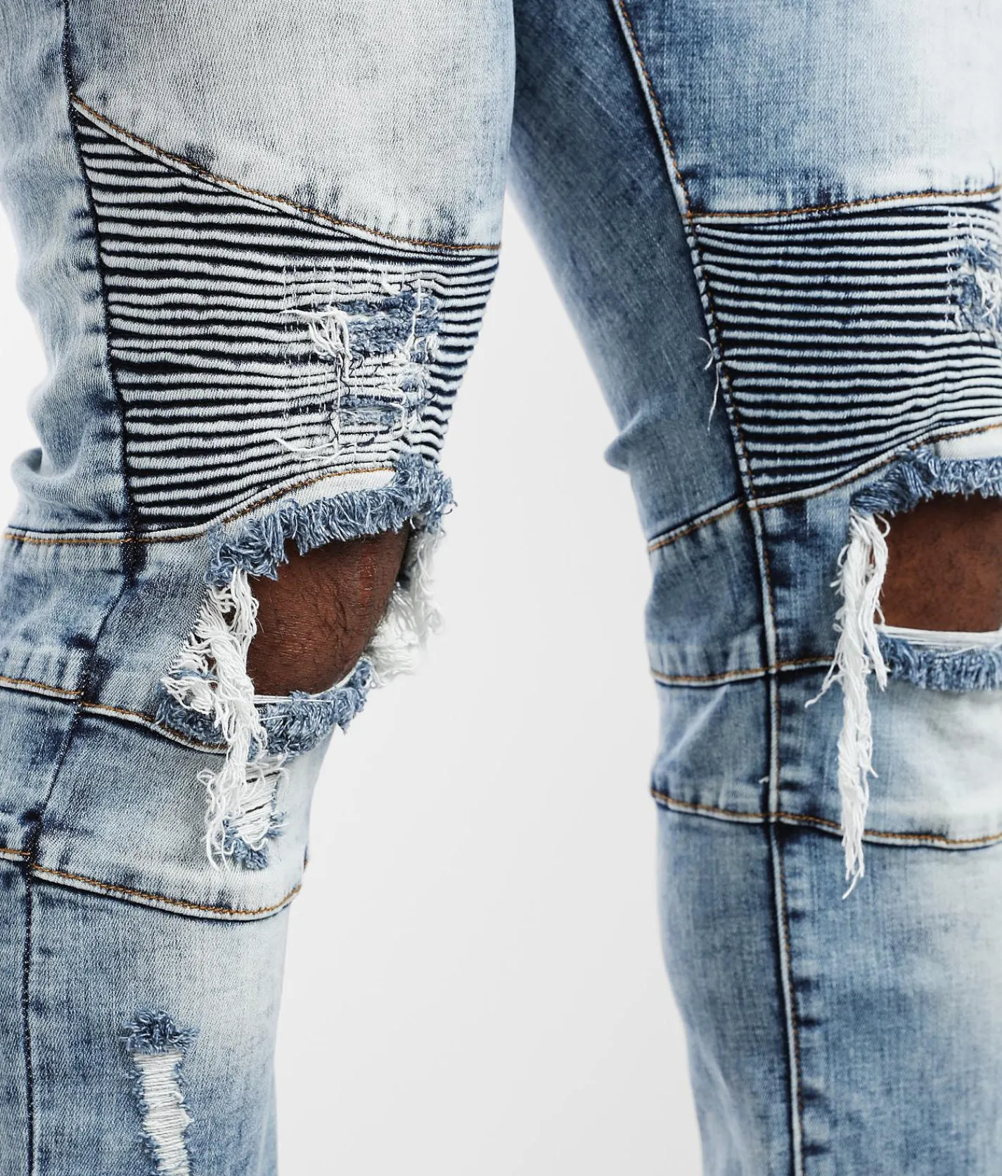 Sale Jeans|Bottoms | Crysp Denim Moto Skinny Stretch Jean Elias
