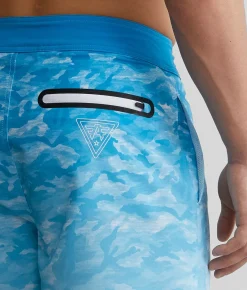 American Fighter Elijah Boardshort Sky Blue New
