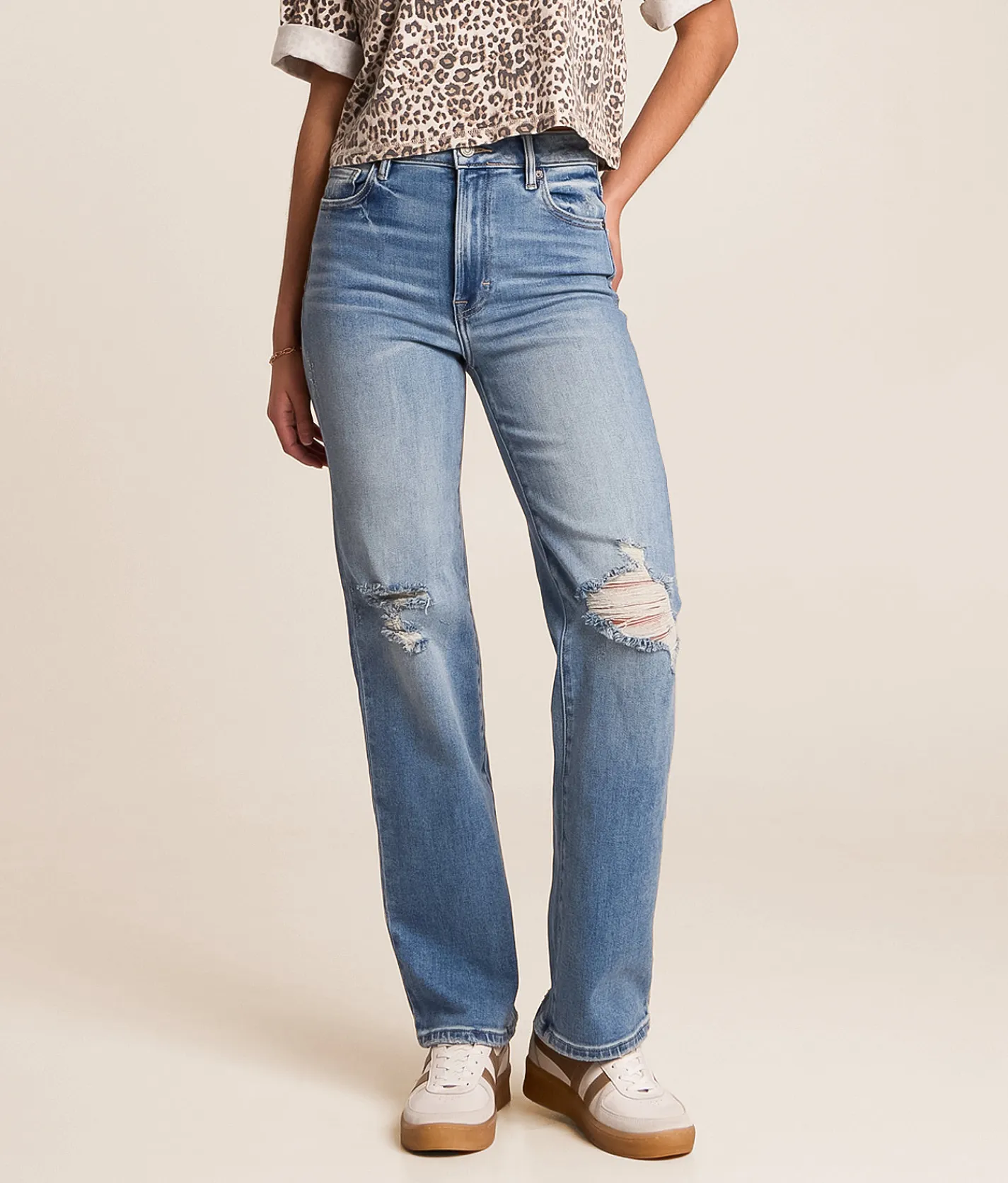 Jeans|Bottoms | HIDDEN Ella Classic Straight Stretch Jean San Onofre