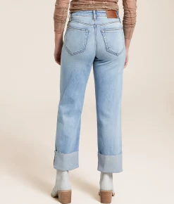 Jeans|Bottoms | HIDDEN Ella Cropped Straight Stretch Cuffed Jean Monterary