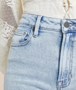 Jeans | HIDDEN Ella Cropped Straight Stretch Jean Light
