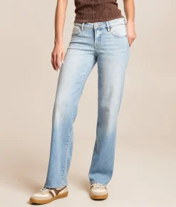 Bottoms | HIDDEN Ella Low Rise Classic Straight Stretch Jean Sunset Beach