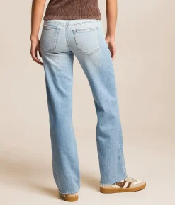 Bottoms | HIDDEN Ella Low Rise Classic Straight Stretch Jean Sunset Beach