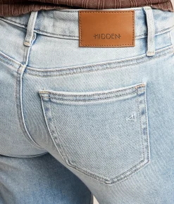Bottoms | HIDDEN Ella Low Rise Classic Straight Stretch Jean Sunset Beach