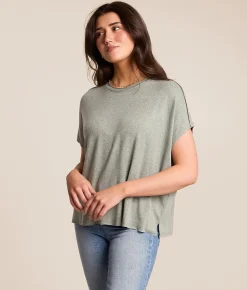 White Crow Ella Silky Top Laurel Wreath Best