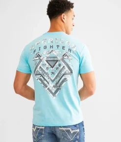 Graphic T-Shirts | American Fighter Elmont T-Shirt Powder Blue