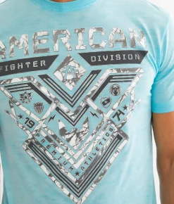 Graphic T-Shirts | American Fighter Elmont T-Shirt Powder Blue