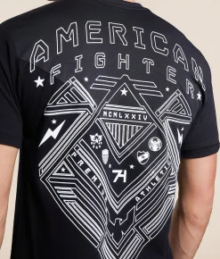 Graphic T-Shirts | American Fighter Elmont T-Shirt Black Pitch Black