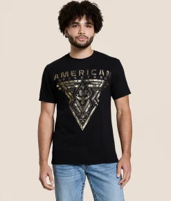 Tops|Graphic T-Shirts | American Fighter Elmore T-Shirt Black