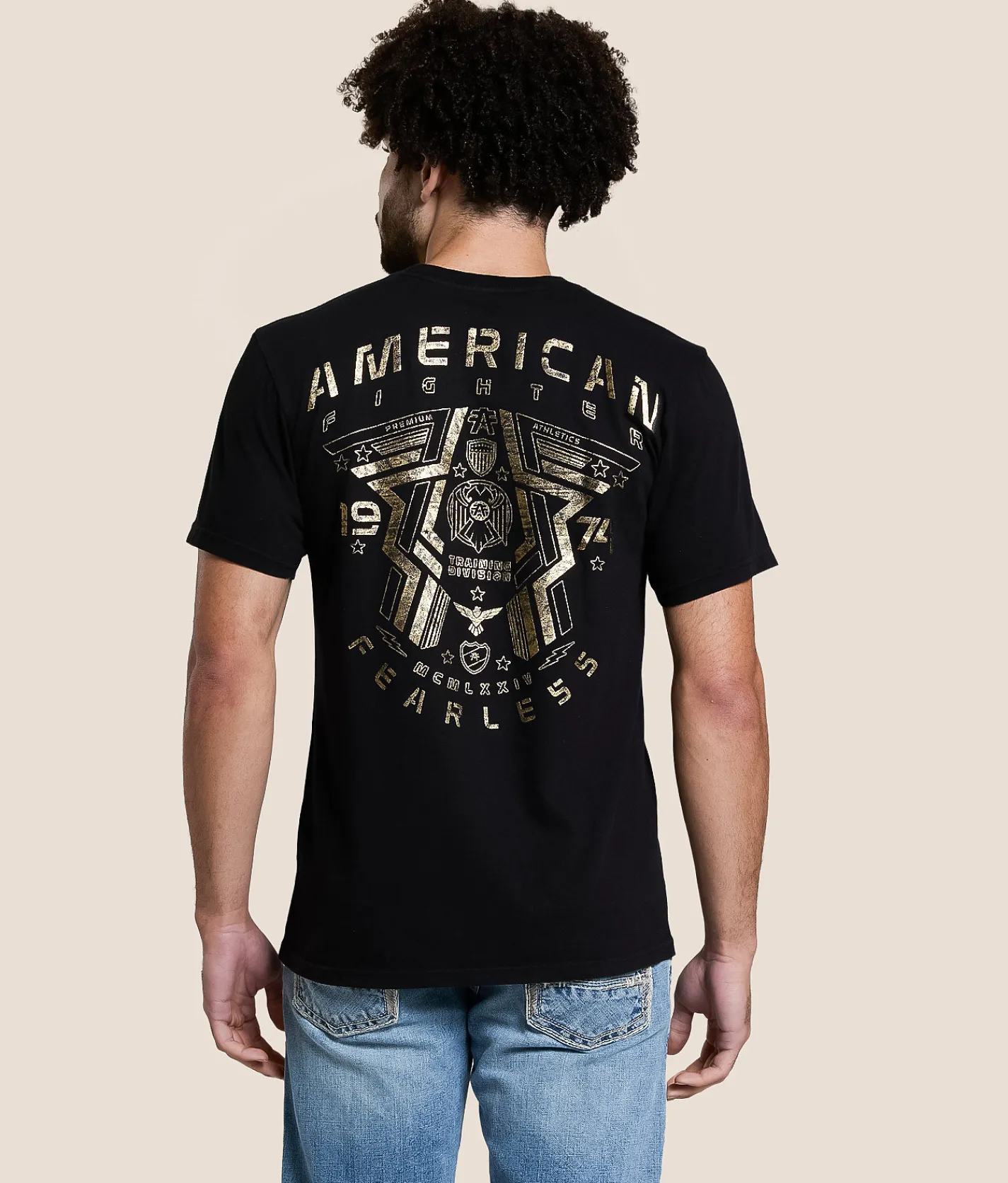 Tops|Graphic T-Shirts | American Fighter Elmore T-Shirt Black
