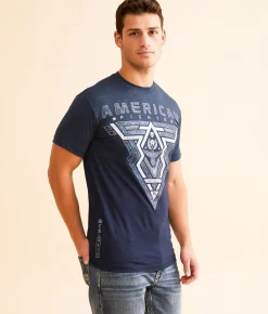 American Fighter Elmore T-Shirt Sailor Blue Best