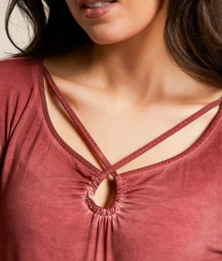 White Crow Eloise Sleek Top Rouge Sale