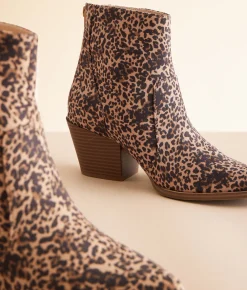 Shoes | Soda Elysees Cheetah Ankle Boot Brown