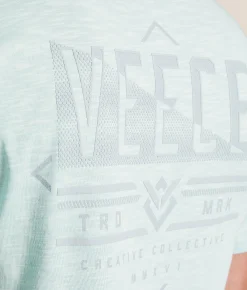 Graphic T-Shirts | Veece Embodiment T-Shirt Blue Tint White