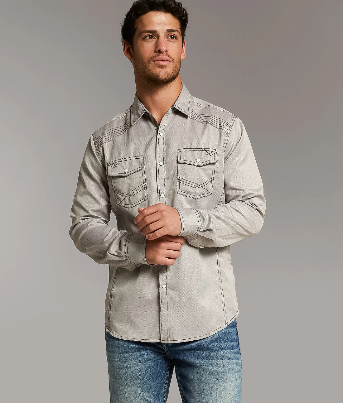 BKE Embroidered Athletic Shirt Brown Hot