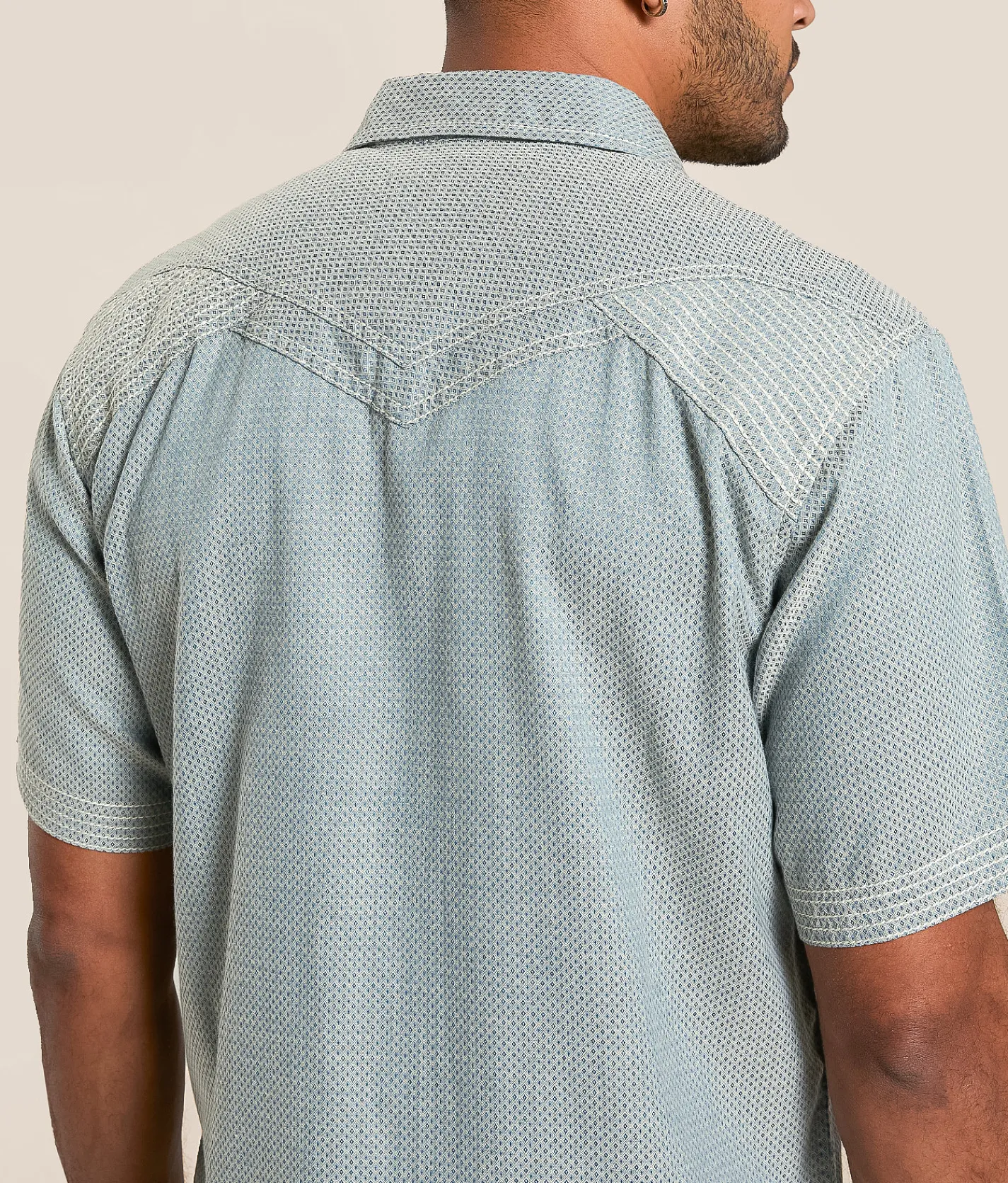 Tops | Buckle Black Embroidered Athletic Shirt Blue Tan