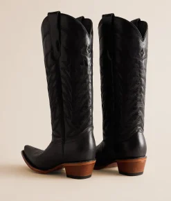Shoes | Circle G by Corral Embroidered Leather Western Boot Black