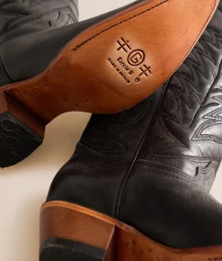 Shoes | Circle G by Corral Embroidered Leather Western Boot Black