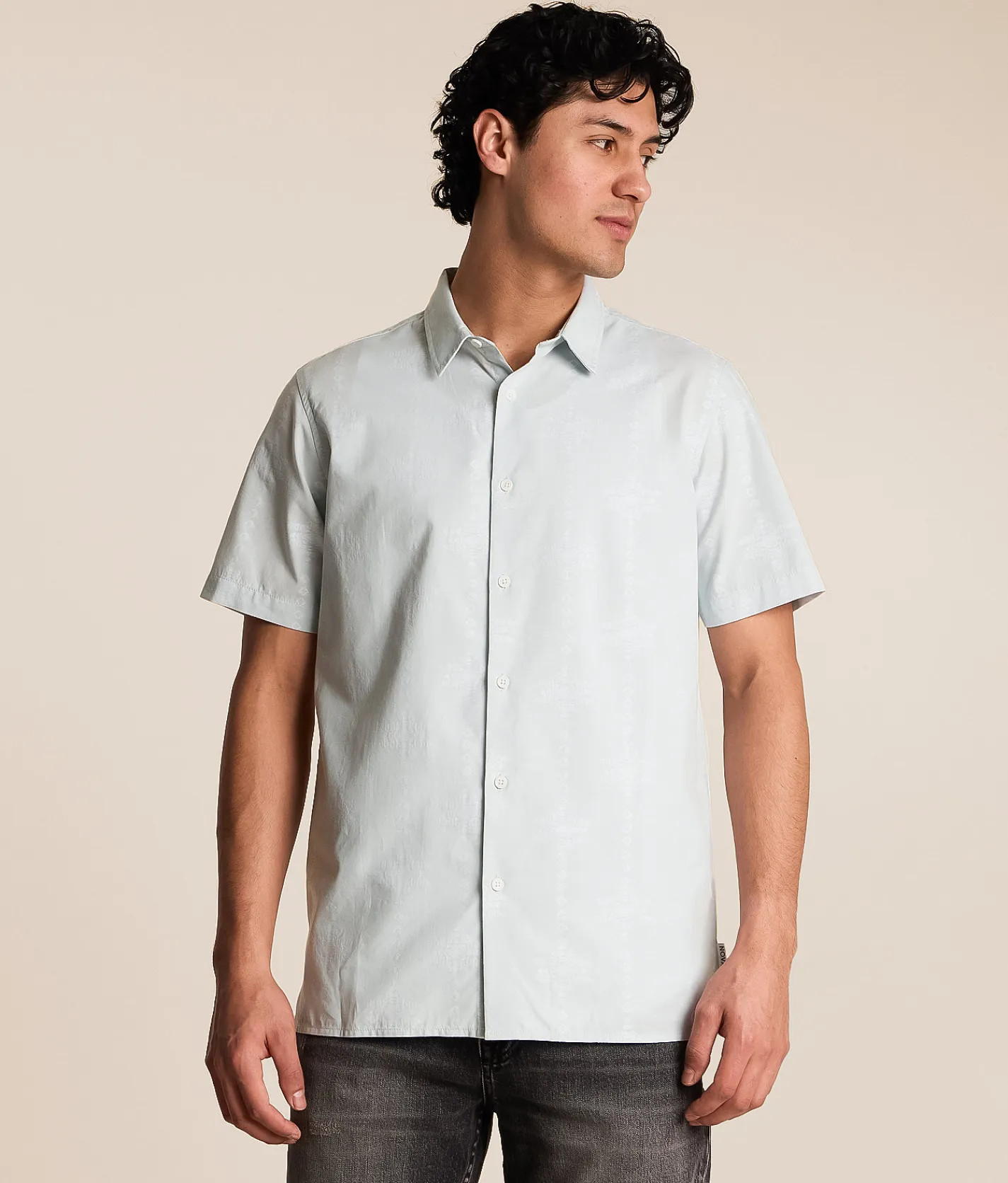 Nova Industries Embroidered Shirt Mint Blue Best