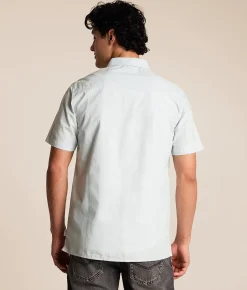 Nova Industries Embroidered Shirt Mint Blue Best