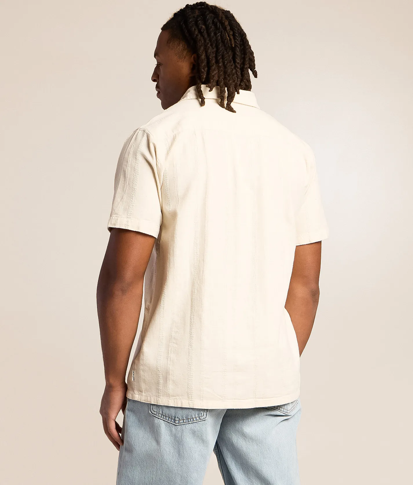 Nova Industries Embroidered Shirt Ivory Outlet