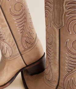 Shoes | Circle G by Corral Embroidered Western Leather Boot Sand