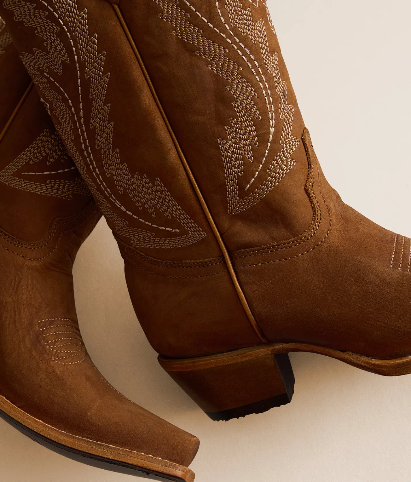 Circle G by Corral Embroidery Triad Leather Western Boot Bronze Best